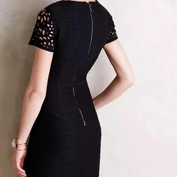 Maeve Anthropologie Black Dress Size 2 - Picture 3 of 10